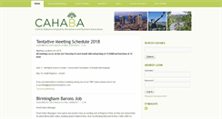 Desktop Screenshot of cahaba-al.com