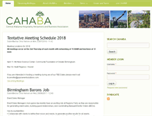 Tablet Screenshot of cahaba-al.com